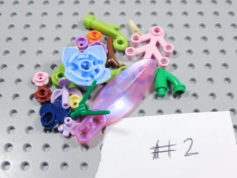 LEGO Lot of 20 Plant Stems Flowers Leaves Minifig Lot #2 BJ
