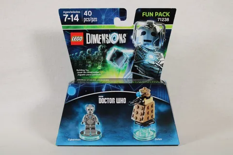 LEGO 71238 Dimensions Cyberman Dalek Fun Pack NEW Sealed Retired EOL
