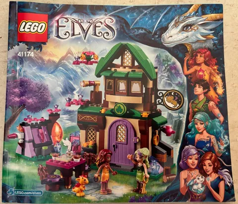 Lego Elves #41174 Starlight Inn. 100% Complete With Manual