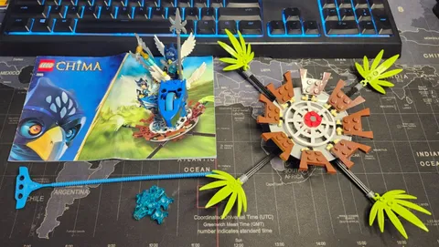 🦅✨LEGO Legends of CHIMA: Ogler Nest Dive (70105) – Complete with Instructions