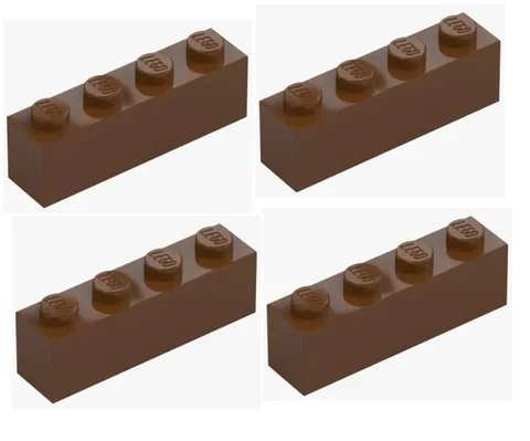 LEGO ® 4x brick 1x4 reddish brown 3010 4211225 brick brick new replacement