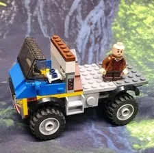 lego Flatbed Truck Vehicle  With Figure Pn60152 Building Toy