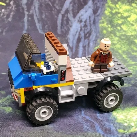lego Flatbed Truck Vehicle  With Figure Pn60152 Building Toy