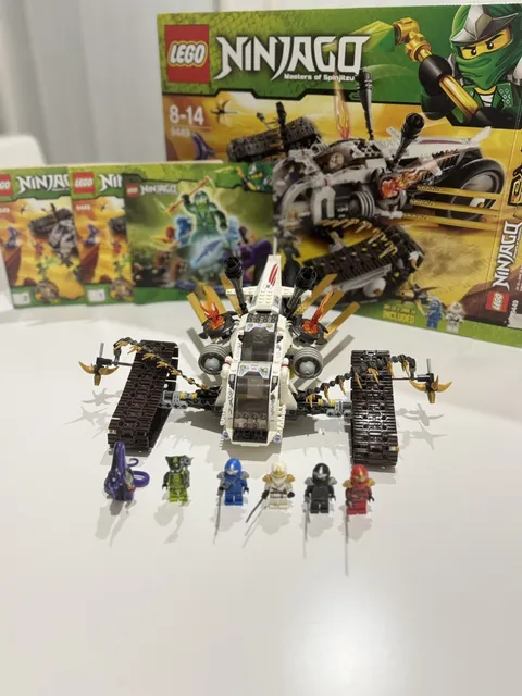 LEGO Ninjago 9449 Ultra Sonic Raider 99% Complete AMAZING CONDITION