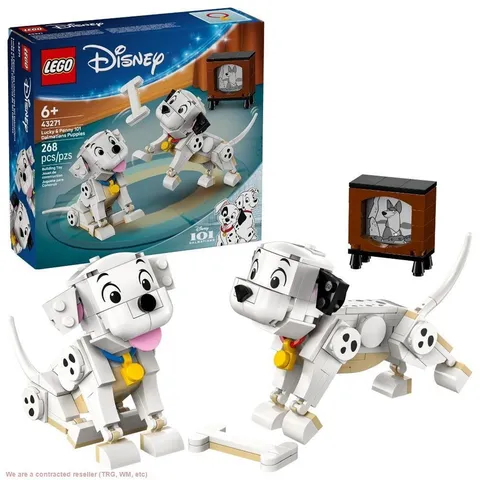 LEGO Disney Lucky & Penny 101 Dalmatians Puppies 43271