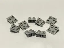 Lego 6134 Light Blue Gray Replacement Add-on Pieces Parts Lot of 9