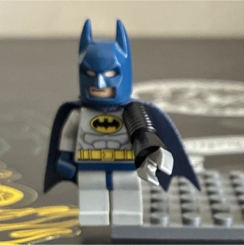 LEGO Batman & Catwoman Minifigures w/ Blue Wings, Whip, Diamond & Accessories