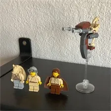 LEGO Star Wars Minifigure Lot Jar Jar Binks Qui-Gon Jinn Phantom Menace Figs