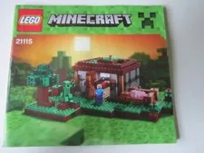 Lego Building Instructions Minecraft 21115