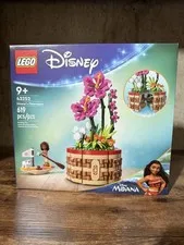 LEGO Disney Princess 43252 Moana's Flowerpot Woven 619pc- New & Factory Sealed!