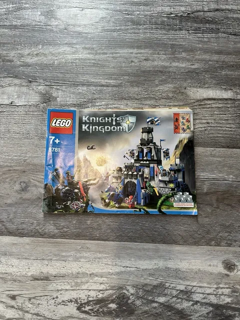 Lego Knights Kingdom Castle of Moricia Manual Only 8781 No Bricks Or Parts