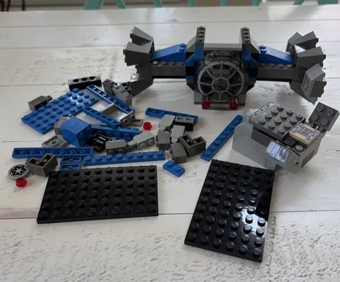 Lego Starwars TIE Fighter Set For Parts And Pieces