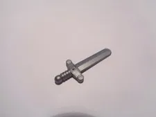 Lego Minifigure, Weapon Sword, Shortsword Elaborate Hilt 76764 Flat Silver New