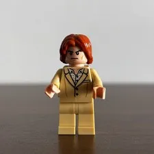 LEGO DC Super Heroes 76046 Lex Luthor Tan Suit Minifigure Minifig sh0222