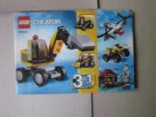 Lego Creator Building Instructions Instruction 31014 Three in 1