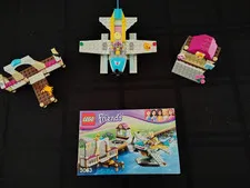 LEGO Friends Heartlake Flying Club 3063 Full Set