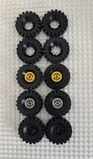 (10) LEGO Technic Wheel Tire Lot- 17x 43- 3634/ 3643