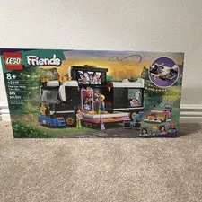 LEGO Friends 42619 Pop Star Music Tour Bus 845 pcs Retiring soon.  New in box.