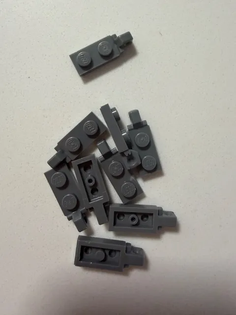 Lego Parts 44301 (9pcs) Hinge Plate 1X2 With Finger