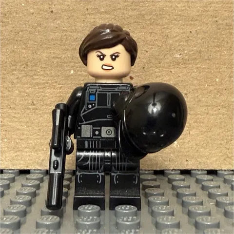 LEGO 75171 Jyn Erso - Imperial Ground Crew Disguise Minifigure (READ)