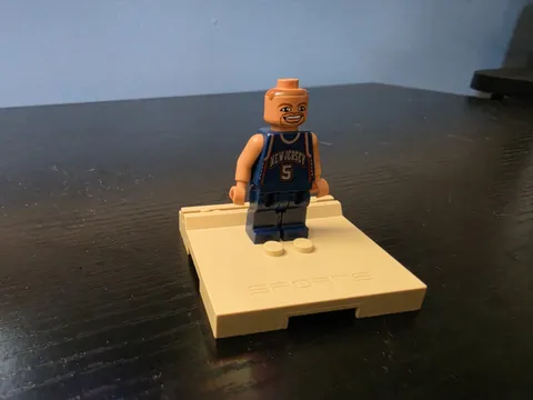 LEGO NBA 2003 Jason Kidd New Jersey Nets #5 Blue Jersey Minifigure