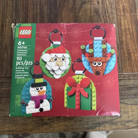 Lego 40744 Christmas Ornament Selection Seasonal Holiday 153 pcs Sealed In Box!
