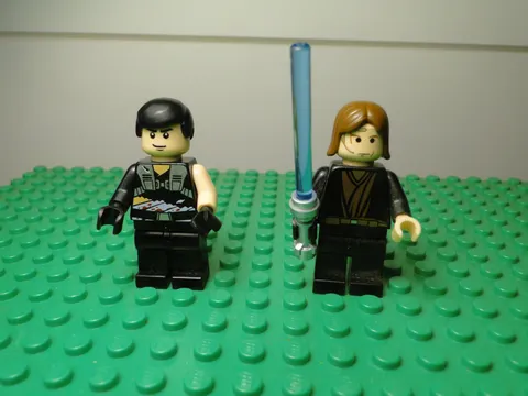 Lego Star Wars: Starkiller Galen Marek Minifigure & Anakin Skywalker