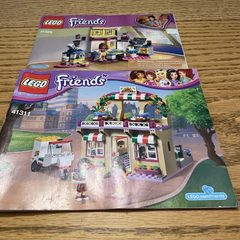 LEGO Friends 41329 & 41311 Instruction Manual - Manuals Only