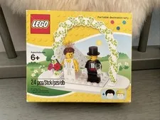 LEGO 853340 Bride & Groom Mini Fig NEW SEALED MISB Wedding Promotional Set