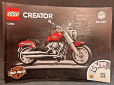 LEGO CREATOR HARLEY-DAVIDSON 10269  Instruction Manual ONLY - FAT BOY MOTORCYCLE