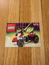 Lego Space Mobile Satellite Up-Link (1478) Instruction Booklet Only