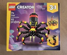 LEGO Creator 3in1 Surprising Spider 31159 Set 153 pcs Age 7+ NEW!
