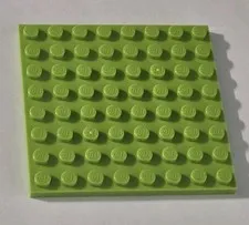 LEGO 41539 8x8 Plate Lime Green
