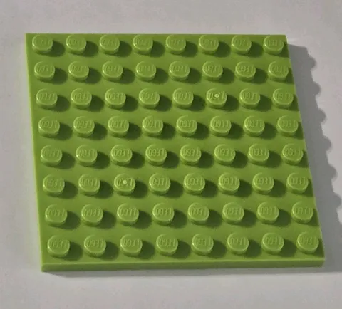 LEGO 41539 8x8 Plate Lime Green