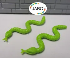 (E14/9/3) Lego Tier 2x 30115 Snake lime