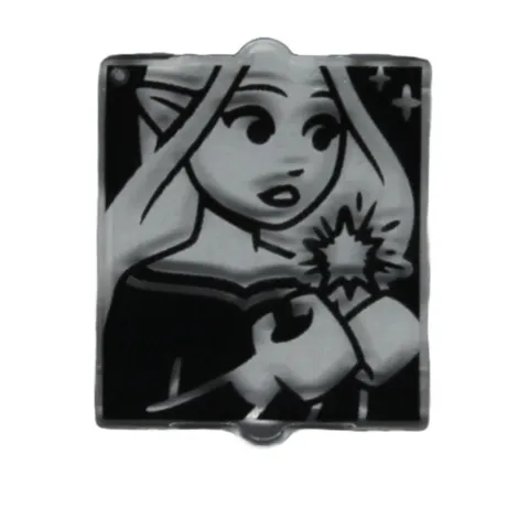 LEGO Window 1 x 2 with Motif Elves Stars Fee Mini Figurine 42642 #I-065