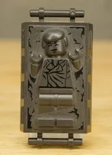 LEGO Character Block Staw Wars Han Solo In Carbonite SW0978 From Set 8097