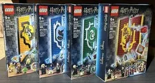 Lego Harry Potter Hogwarts House Banners: Complete Collection of 4: New & Sealed
