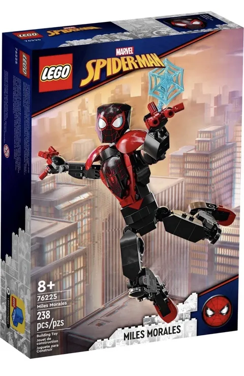 LEGO 76225 Miles Morales Figure Spider-Man Marvel Brand New RETIRED Safe Ship
