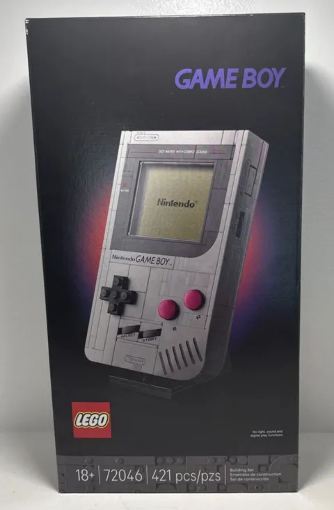 Lego Super Mario Game Boy Retro Building Set 72046 New In Sealed Box