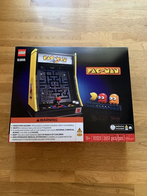 LEGO Icons: PAC-MAN Arcade (10323) BOX ONLY
