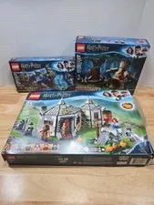 3 LEGO Harry Potter Sets (75945, 75947, 75967) New & Sealed.  Box Damaged 