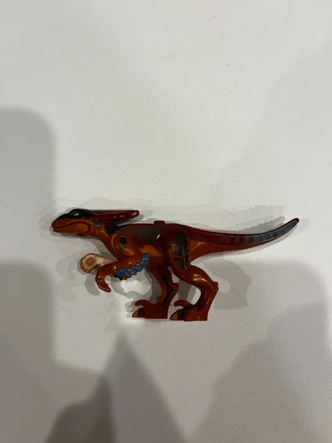 LEGO Jurassic World Pyroraptor Dinosaur Minifigure Only Figure Dino Genuine 