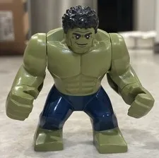 Lego 76131 Marvel Hulk Big Fig Minifigure Dark Blue Pants Avengers sh0577