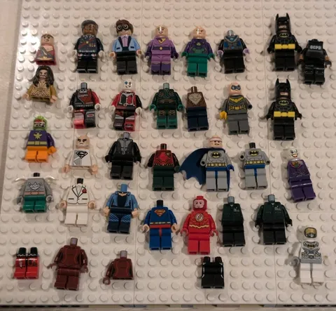 Lego Batman DC Super Heroes Huge Minifigures Bulk Lot Retired