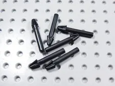 LEGO Lot of 6 Black Harpoon Spears Arrows Weapon Minifig BI