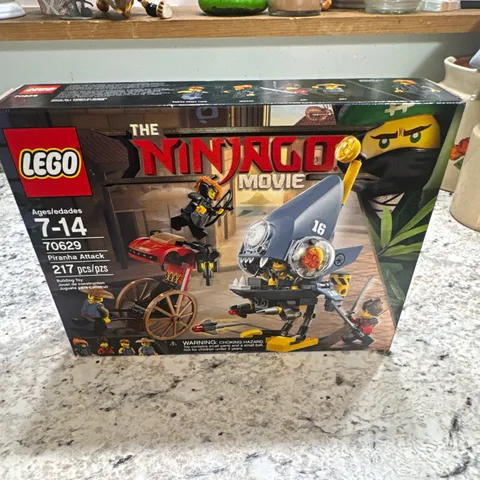 LEGO Ninjago Movie Piranha Attack 70629 Complete Set 217 Pieces Ages 7-14