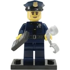 LEGO Series 9 Collectible Minifigures 71000 -6 Policeman