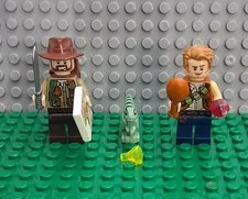Lego Jurassic World 75942 Velociraptor Biplane Rescue Mission Minifigures LOT
