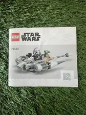 LEGO Star Wars - The Mandalorian N-1 Starfighter- Manual Only - 75363